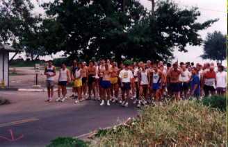 Westport Summer Series 5.9 starting line in 1996